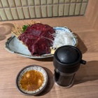 ⑨くじらの刺身