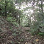 ④高積神社上ノ宮手前にあった祠