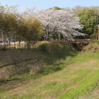 本丸北側の堀