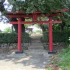 藤大明神 鳥居前から