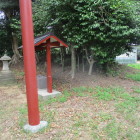 神社の土塁状のもの