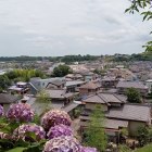 本郭から臼井の街を望む