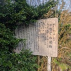 くたびれた案内板