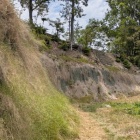 北東部尾根の城壁