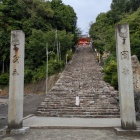 伊佐爾波神社への石段