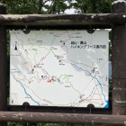 ハイキングコース案内図