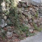 北ノ丸北堀跡の石垣