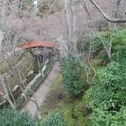 北野御土居と堀代わりの天神川