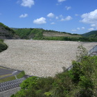 登城路から見た殿ダム