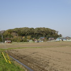長沼城遠景