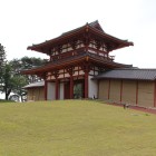 復元外郭南門を北西より