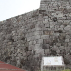 本丸南東鈍角石垣城塁