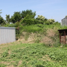 １郭南端の切岸と土塁？