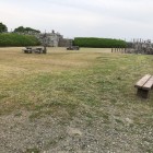 本丸西端より東方向を見る