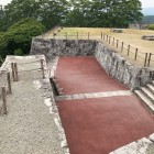 本丸桝形虎口東櫓台より
