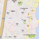坂本城近辺の地図