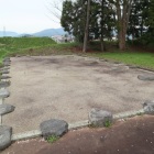 主郭東門跡礎石