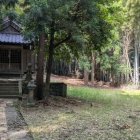 主郭跡とされる杉崎神社境内
