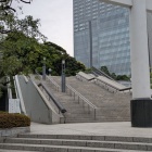 日枝神社は高台に建つ