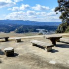 ⑨	一夜城が建った場所