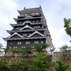 ⑥	天守北面の鉄板