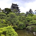 ⑨	庭園から見た福山城