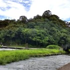①	日隈城全景（搦手側）