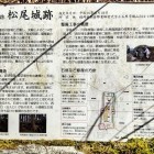 ⑦	松尾城の説明