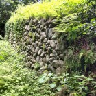 ④	伝天守台の石垣