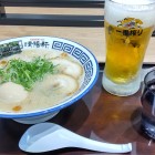 ⑩	「淸陽軒」の久留米とんこつラーメン