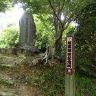 ①飯田城址碑