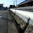 ③海岸寺の石垣(当時のものではないでしょうね)