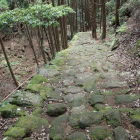 ⑥石畳の登城路下り