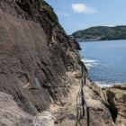⑩鬼ヶ城周回線歩道は狭いです