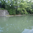 ⑤濠と石垣