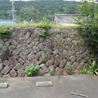 ⑥石垣(後世のものでしょうね)