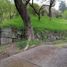 烏山城三ノ丸居館跡の石垣