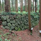 吹貫門跡脇の石垣