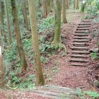 車橋跡の堀切