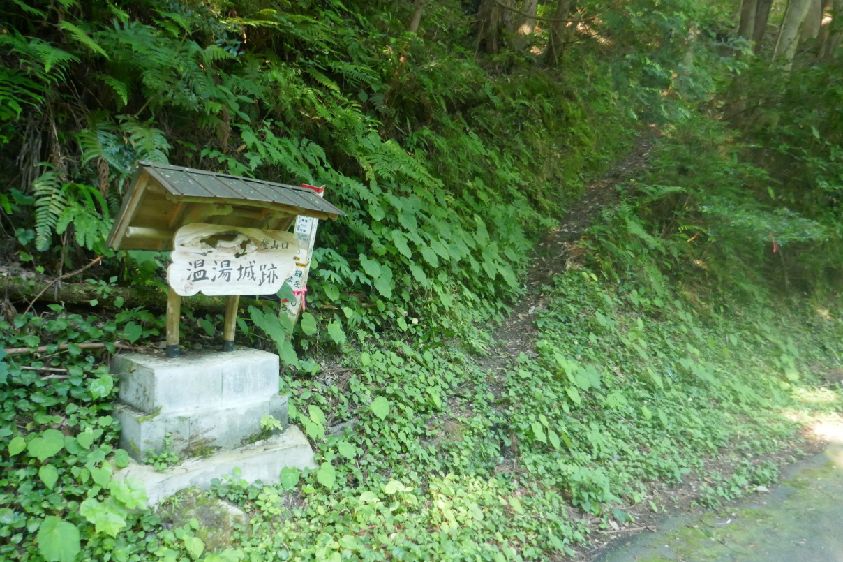ちゃんと道が付いてる