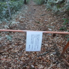 入山禁止では無いようだ