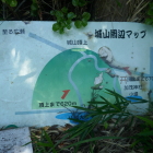 東の登城道付近