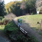 主郭部への分岐