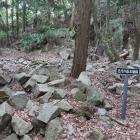 近代の採石場跡