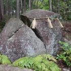 炭治郎が切った岩