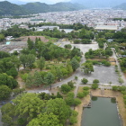 県庁別館展望フロアより
