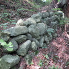 石積み(往時のものか不明)