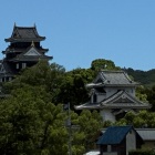月見櫓と天守