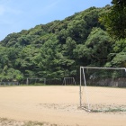 主郭部はグラウンドに