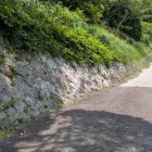 主郭部へ登る道